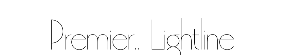 Premier.. Lightline cкачати шрифт безкоштовно